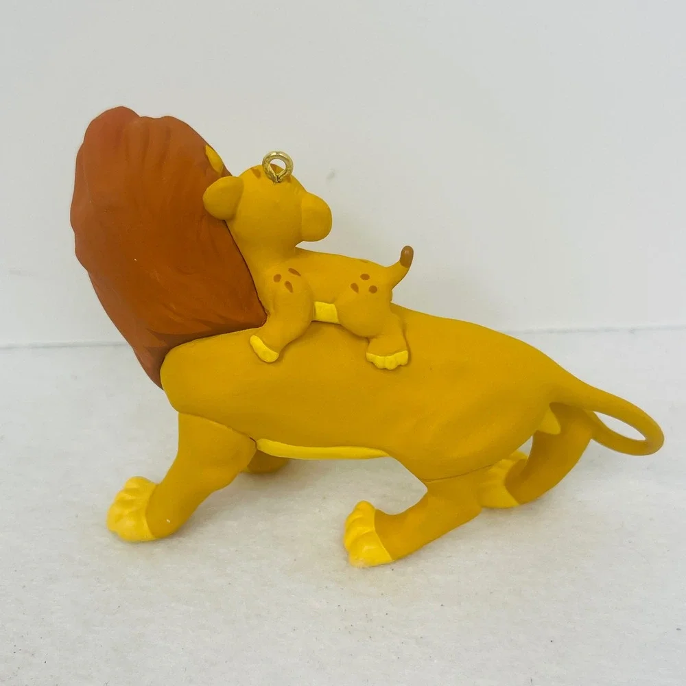 Hallmark Keepsake Disney The Lion King Mufasa and Simba 1994 Ornament with Box